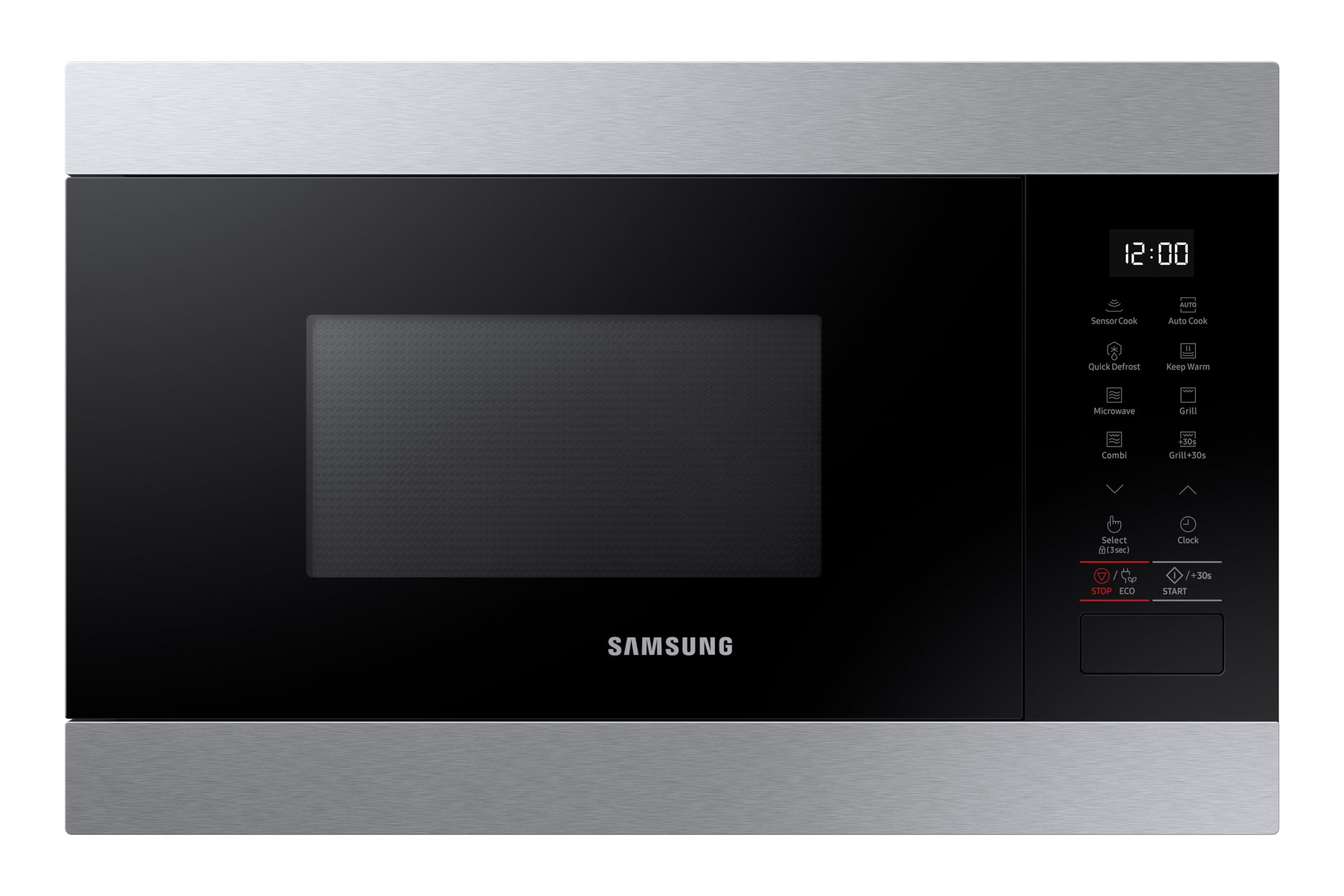 SAMSUNG Micro ondes Grill Encastrable MG22M8274AT 22 litres, Grill, AutoCook