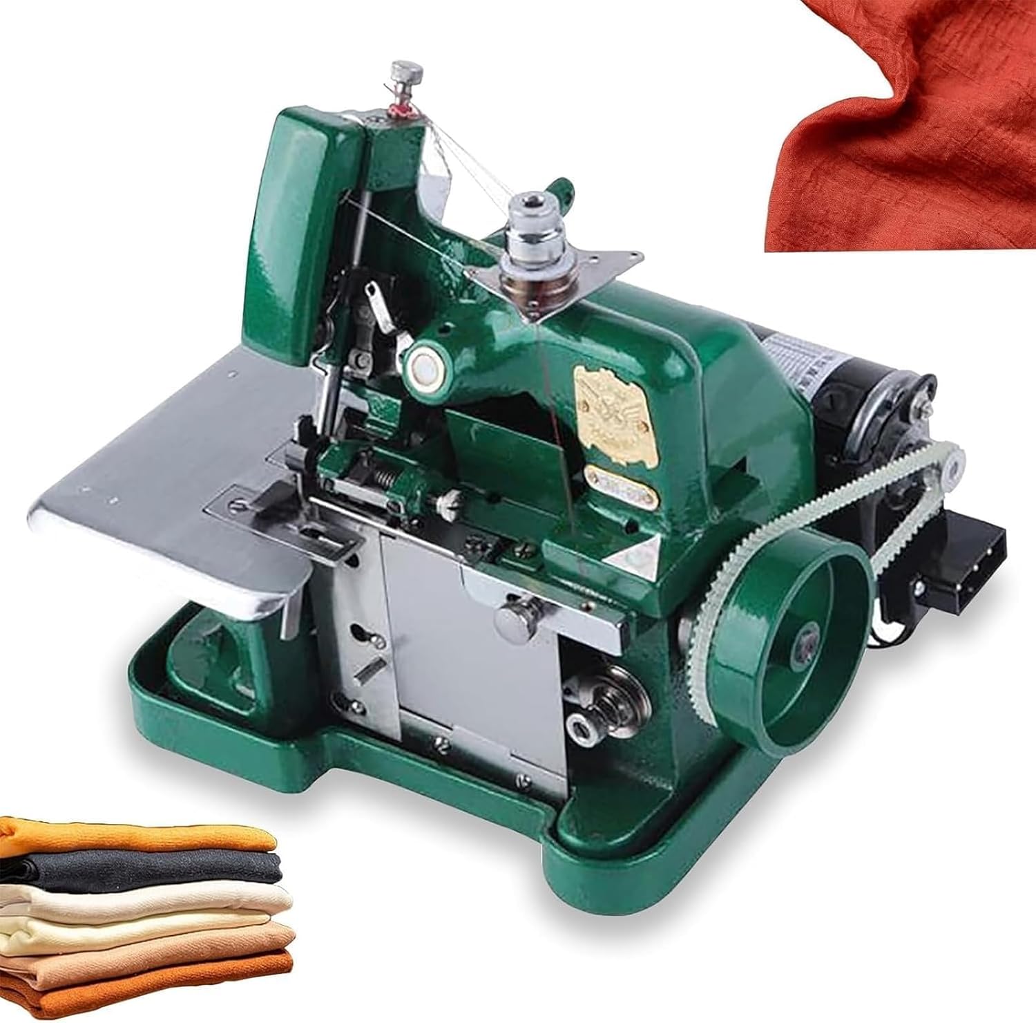 250W Sergers & Overlock Machines, Overlock Sewing Machine with 3 Stitch Capability, Adjustable Stitch Length & 3000 Stitches Per Minute, Overlock Width 3.0-4.0mm for Hemming Sewing
