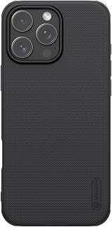 Nilkin Slim Matte Series case Compatible for iPhone, Shockproof and Scratch-Resistant, Lightweight Case for (Black, 16 Pro)