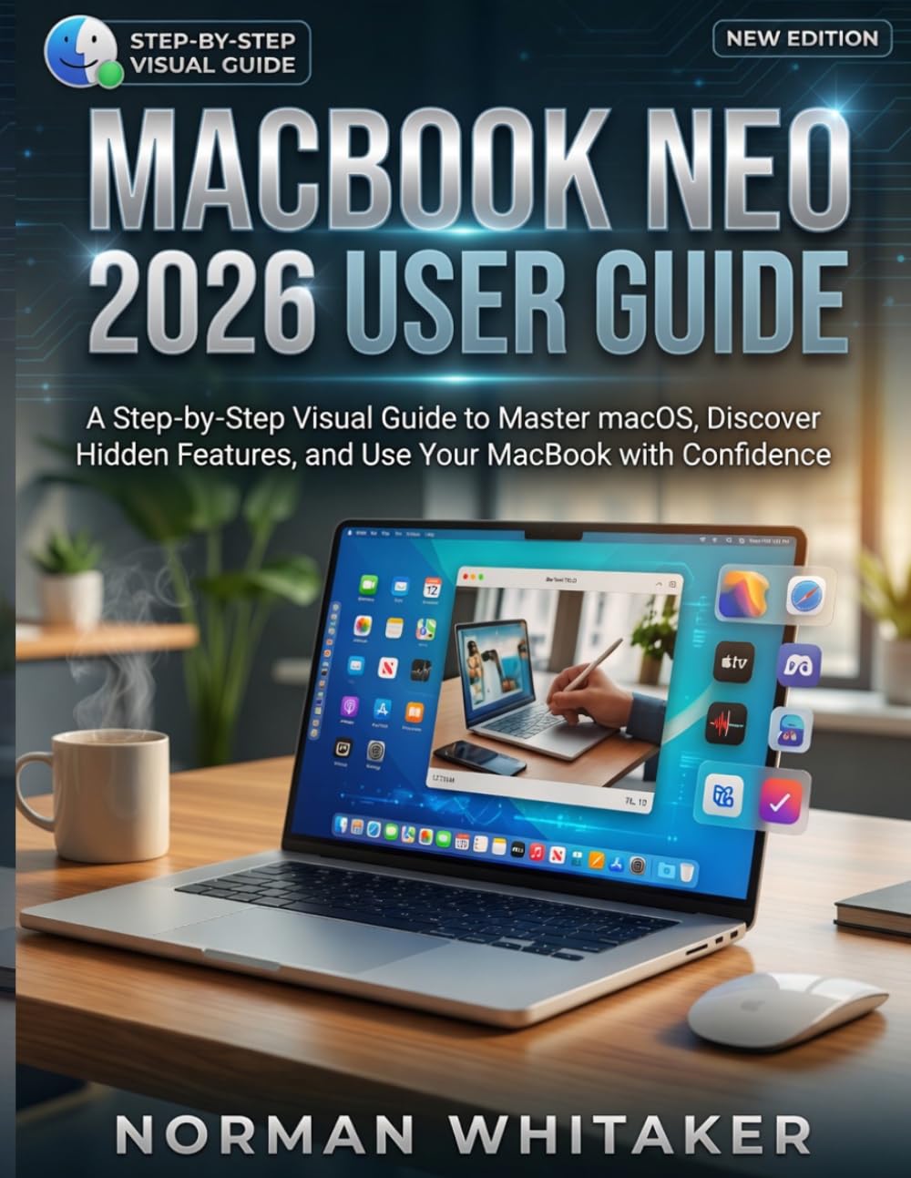 MACBOOK NEO 2026 USER GUIDE: A Step-by-Step Visual Guide to Master macOS, Discover Hidden Features, and Use Your MacBook with Confidence