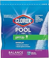 Clorox Pool&Spa pH Up Granular Increaser - Raises Pool pH, Prevents Eye/Skin Irritation, Protects Equipment, 4LB