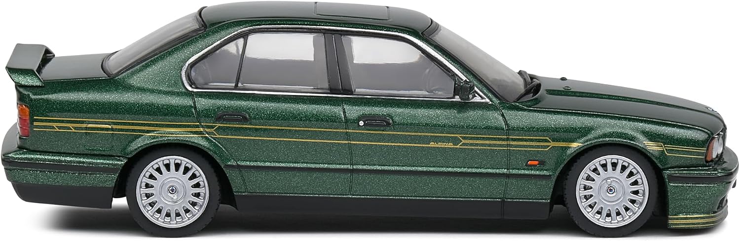 Solido 1:43 Scale Alpina B10 (E34) Green Diecast Model Car (S4310403)