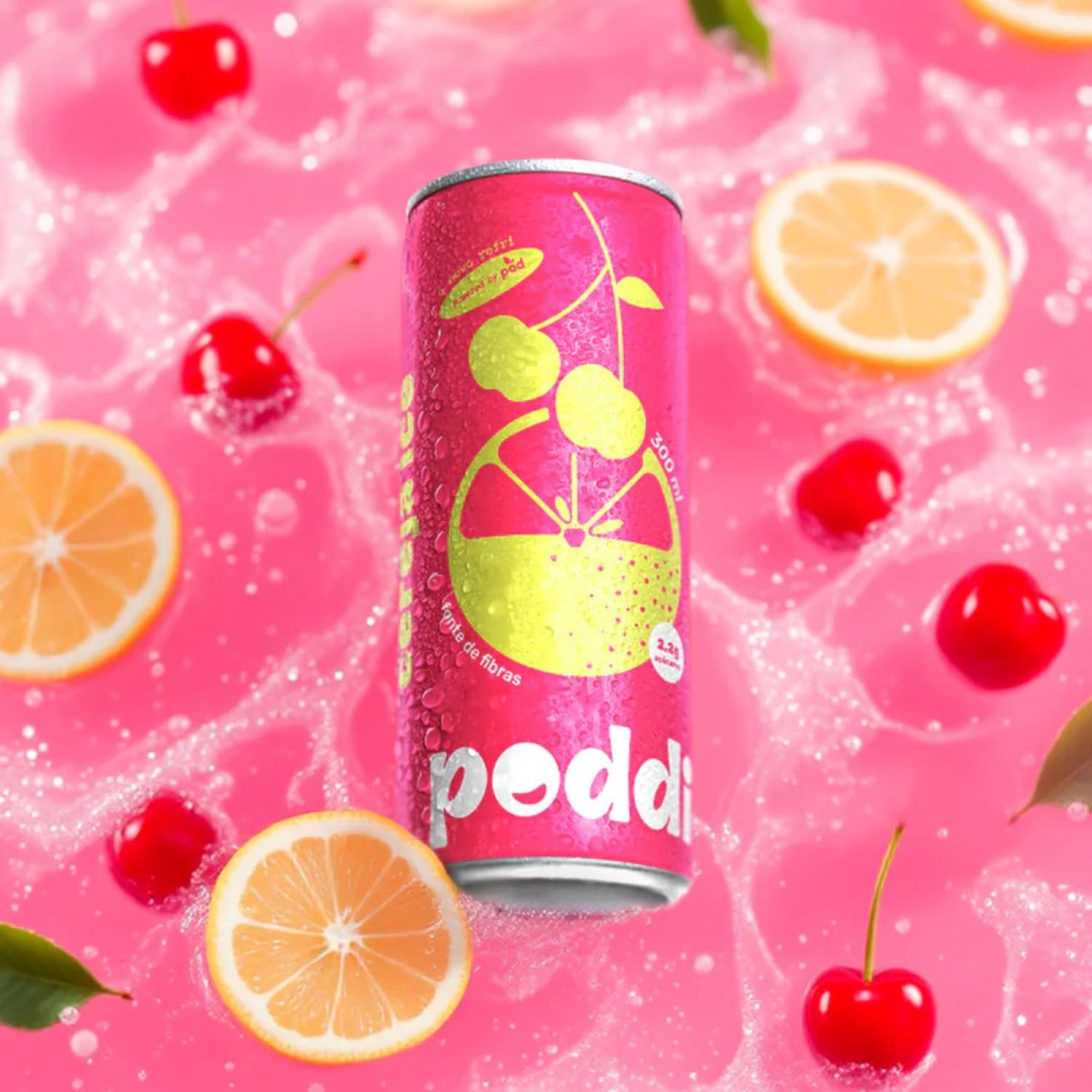 Kit c/ 8und Refrigerante Prebiótico 4 Sabores PODDI 300ml : Amazon