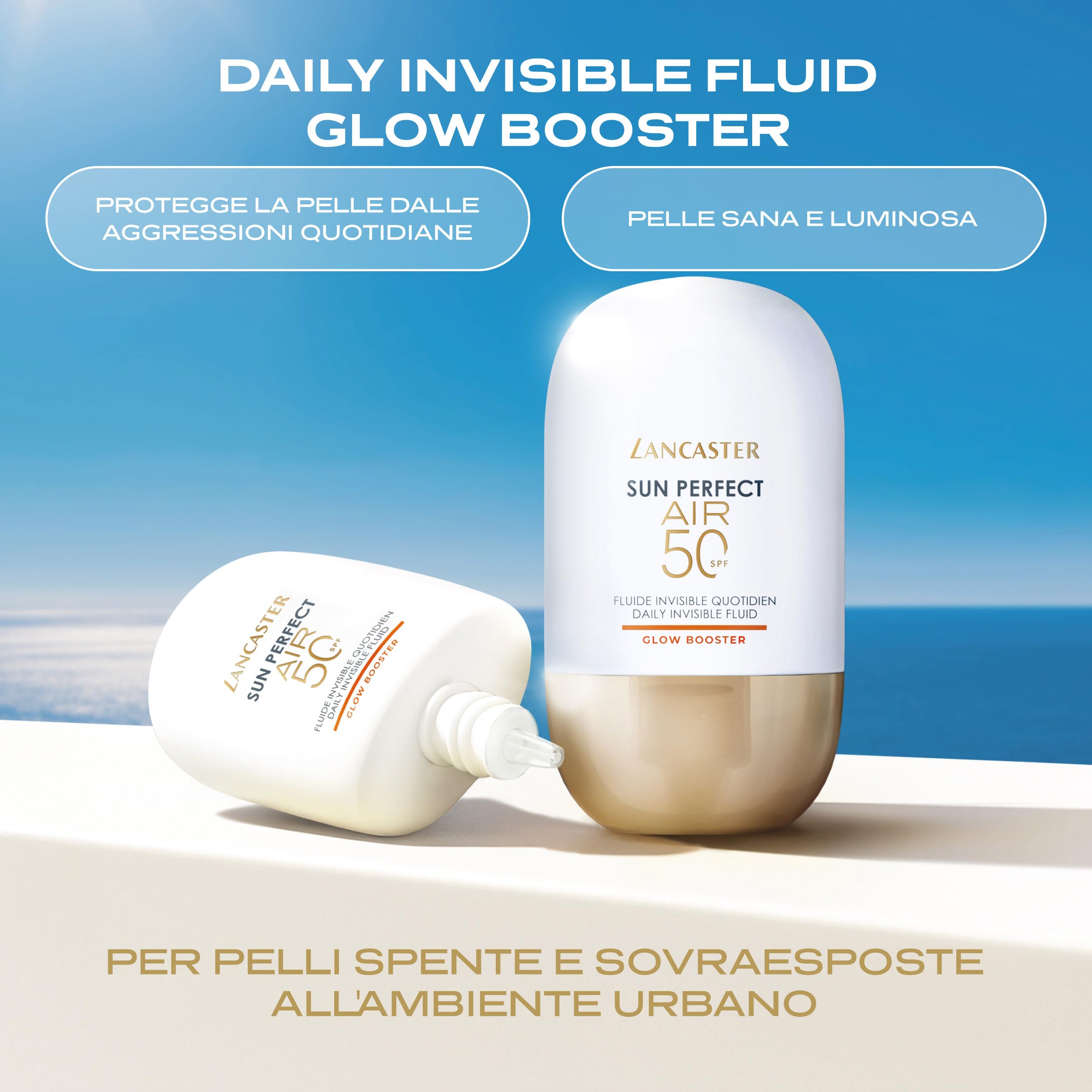 Lancaster Sun Perfect Air Daily Invisible Fluid SPF50 Sensitive Mineral