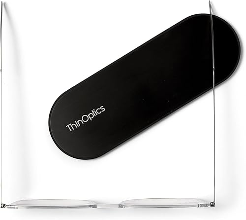 Miniatura 4 de ThinOptics Frontpage Brooklyn - Gafas de lectura + estuche de aluminio Milano, 2 x Funda regular/rectángulo transparente,Funda regular/rectángulo