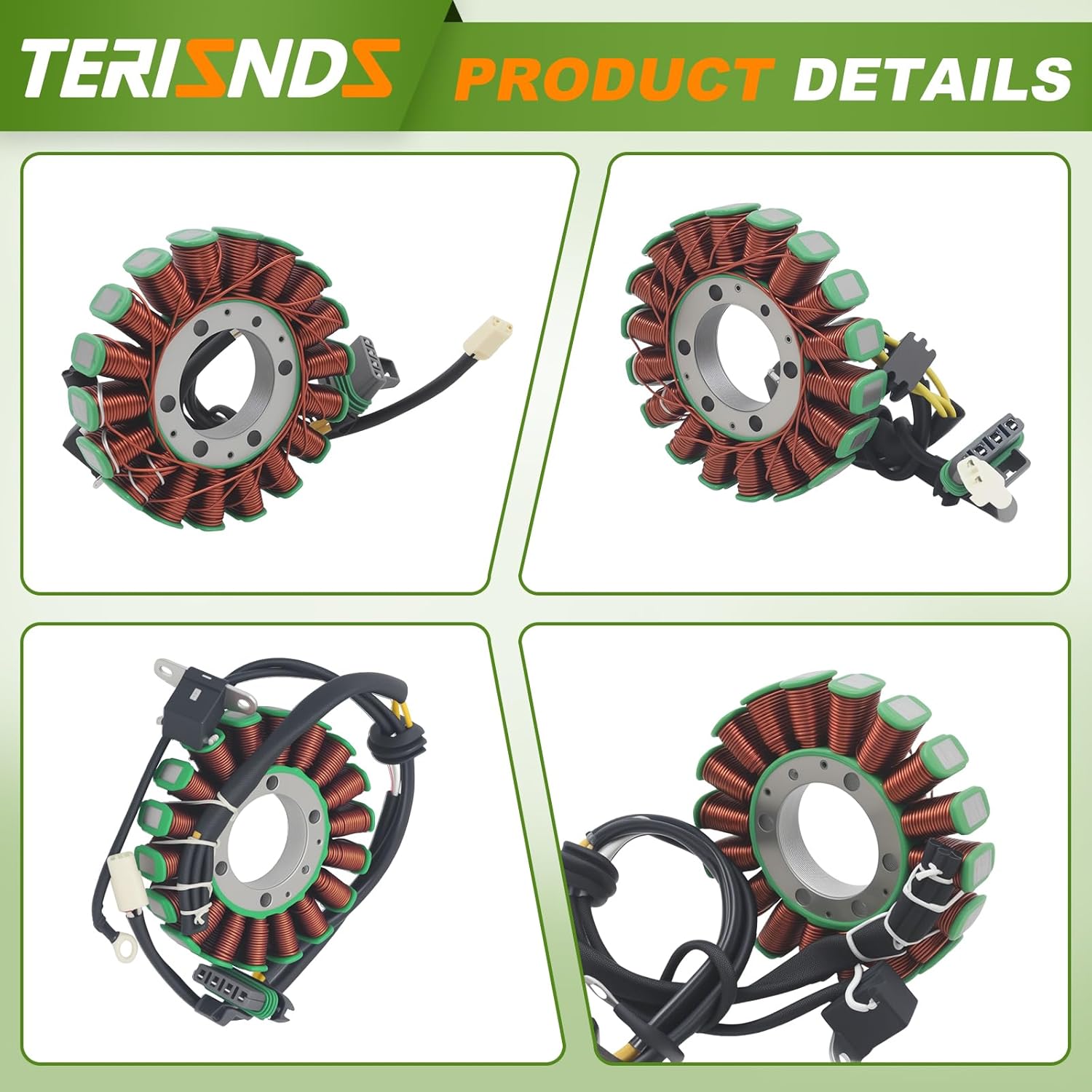 Stator Replacement for Sportsman 500 HO Forest Tractor Touring 2006-2014, for Polaris Sportsman X2 500, for Polaris Ranger 500 EFI Ranger 500, 3089959 3089906