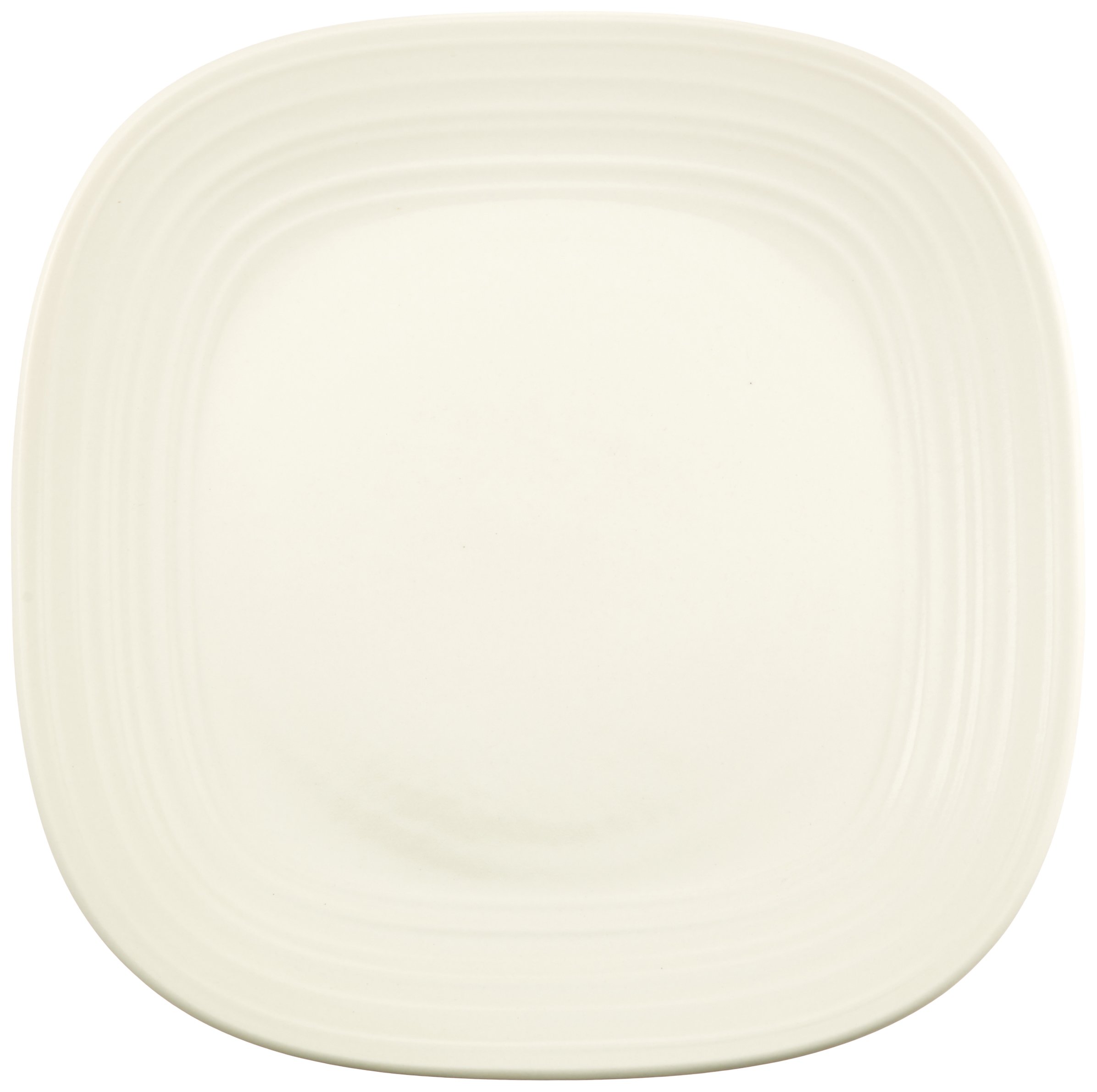 Mikasa Swirl Square 4 Piece Place Setting, White