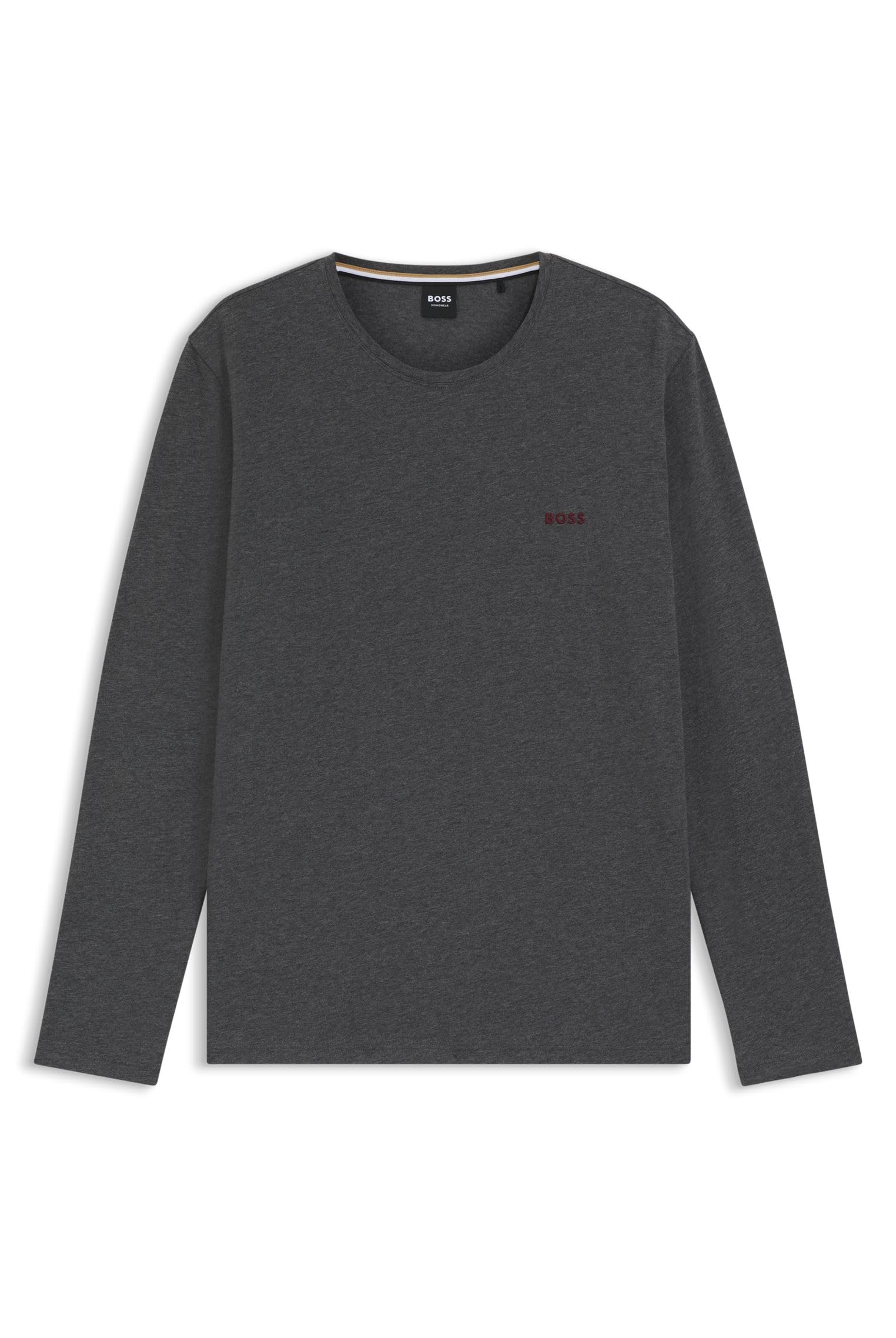 BOSS Herren Mix&Match Ls-Shirt R 10259900 Loungew_Longsleeve
