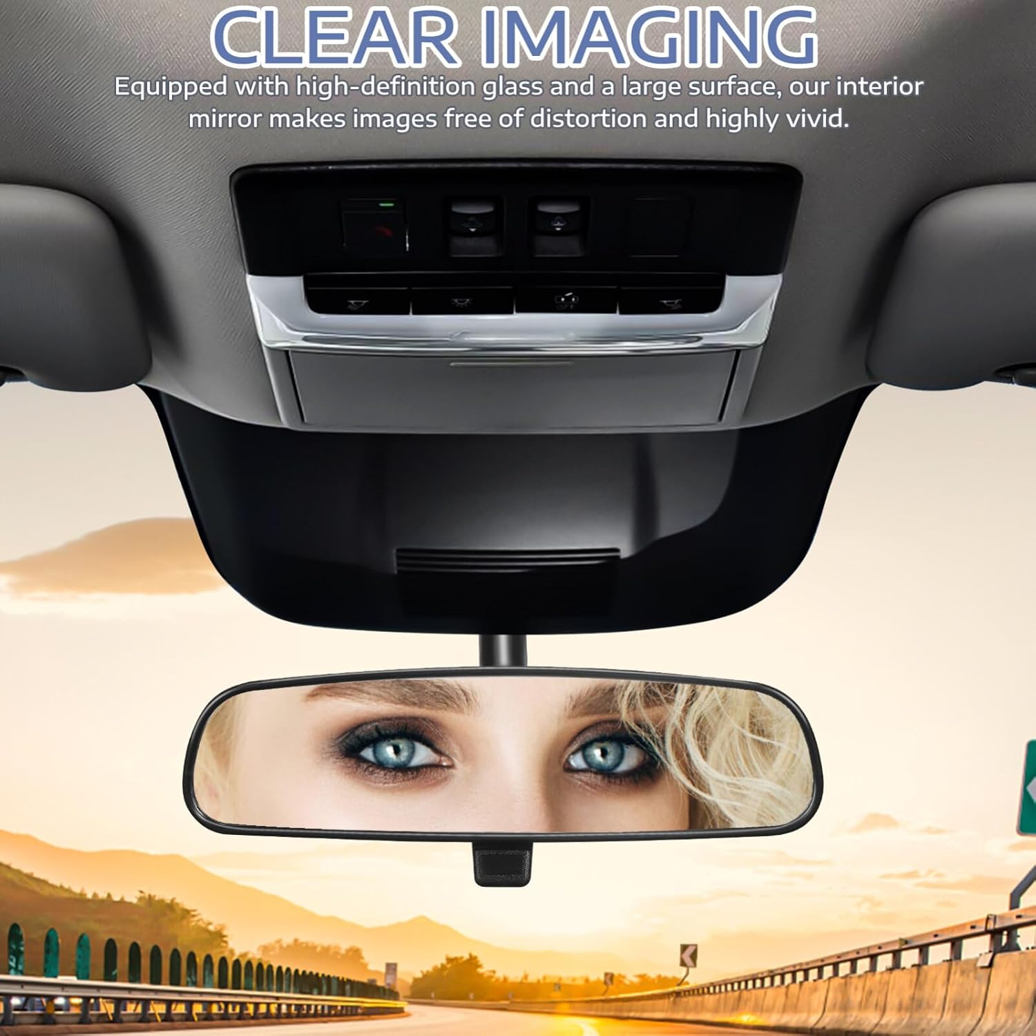 Interior Rearview Mirror Rearview Mirror Car Interior Mirror Auto Mirror Auto Replacement Part Car Interior Accessory