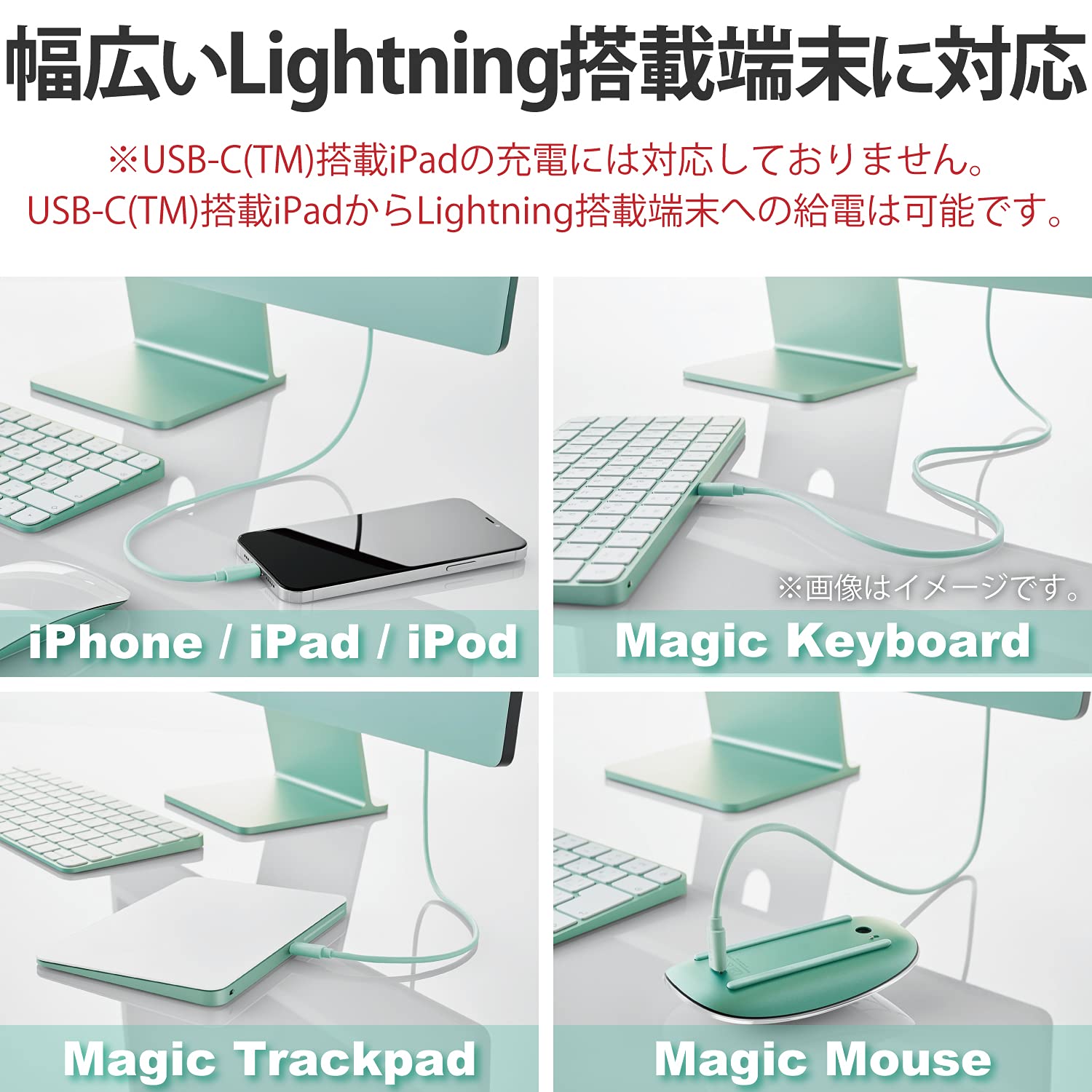 Amazon.co.jp: エレコム USB C(TM)-Lightningケーブル iPhone