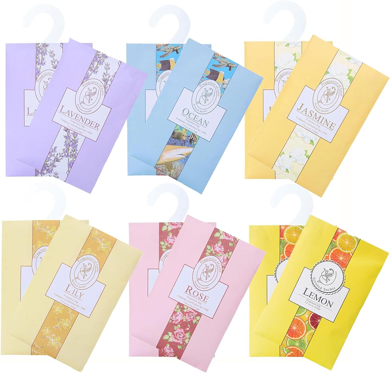 NHCDFA 12Pack Wardrobe Fresheners, Bags Wardrobe Fresheners for Drawer