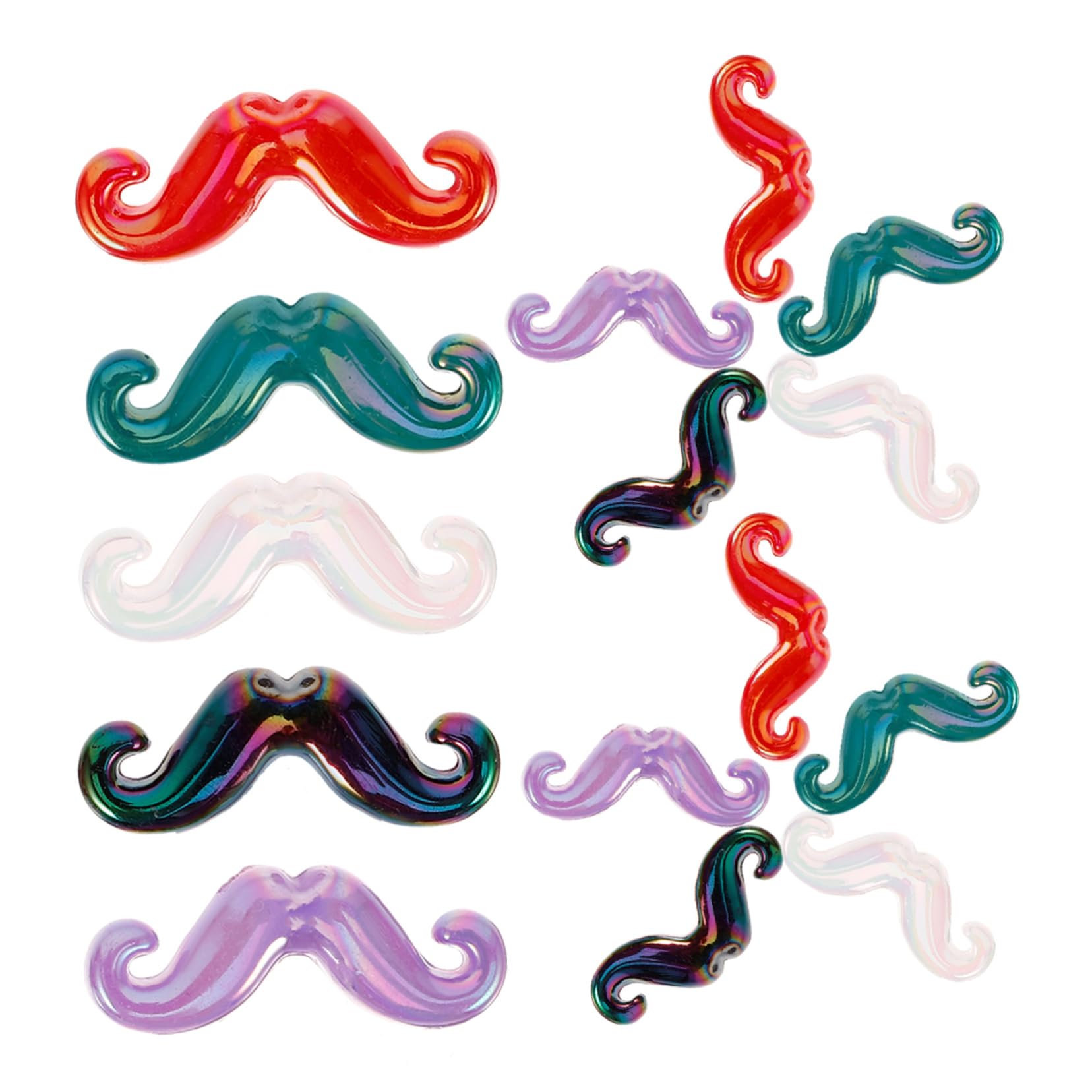 Divertente Barba Con Perline Tallone Distanziatore Perline Sciolte Acriliche Di Baffi Fai Da Te Charms Perlina Acrilica Fai Da Te Acrilico