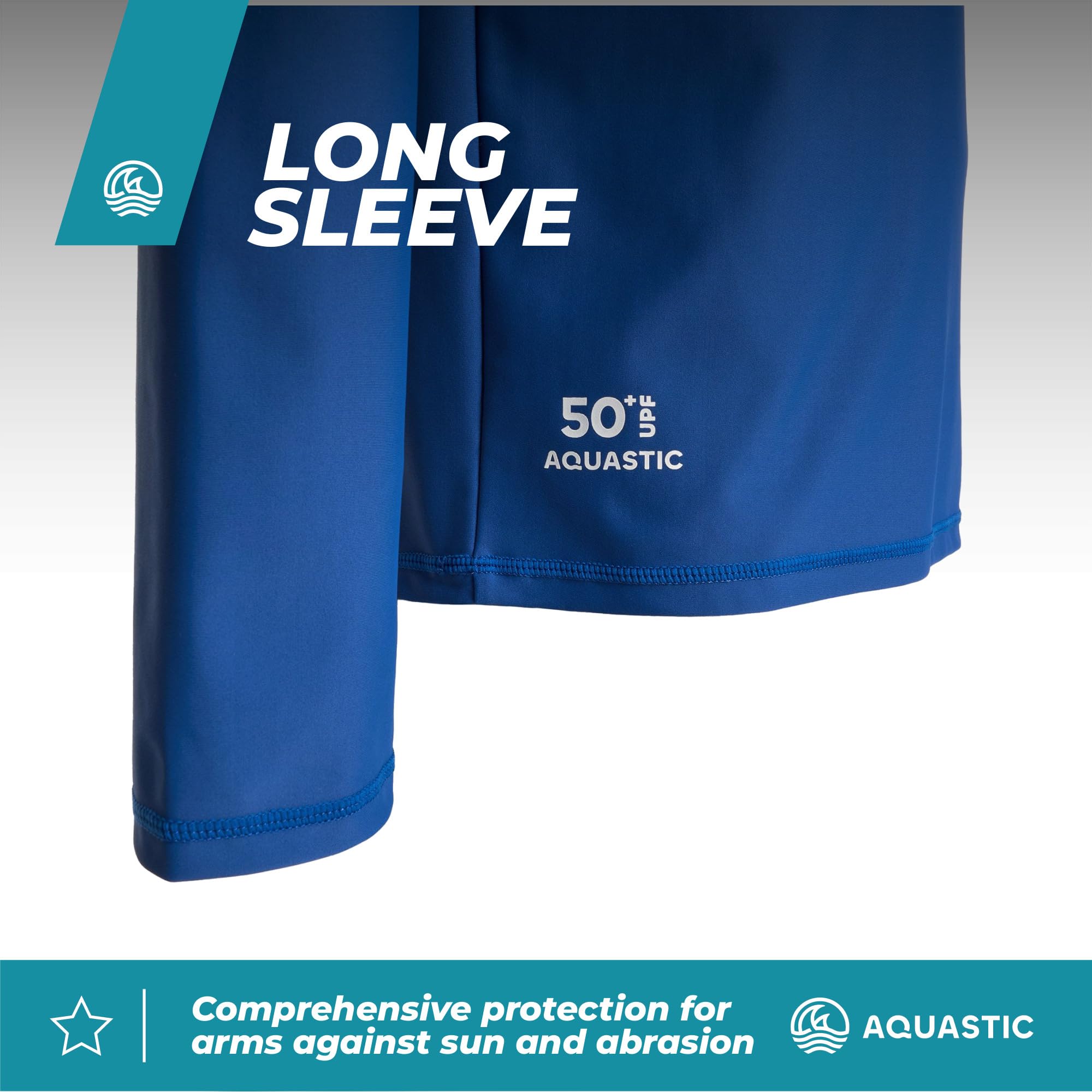 AQUASTIC Unisex UPF Rimos Ls Überwurf-Set für Schwimmbekleidung