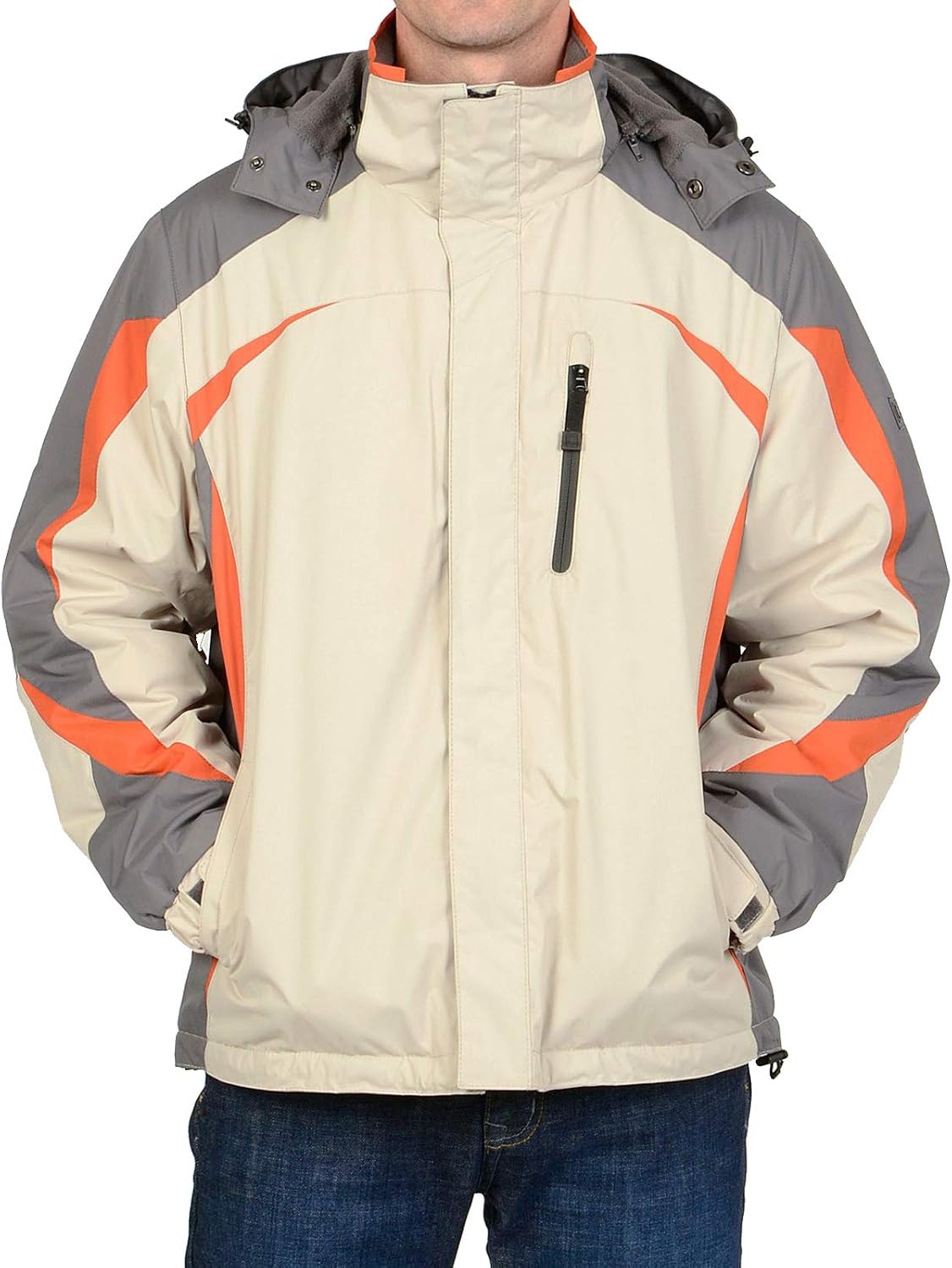 chaps fleece lined jacket