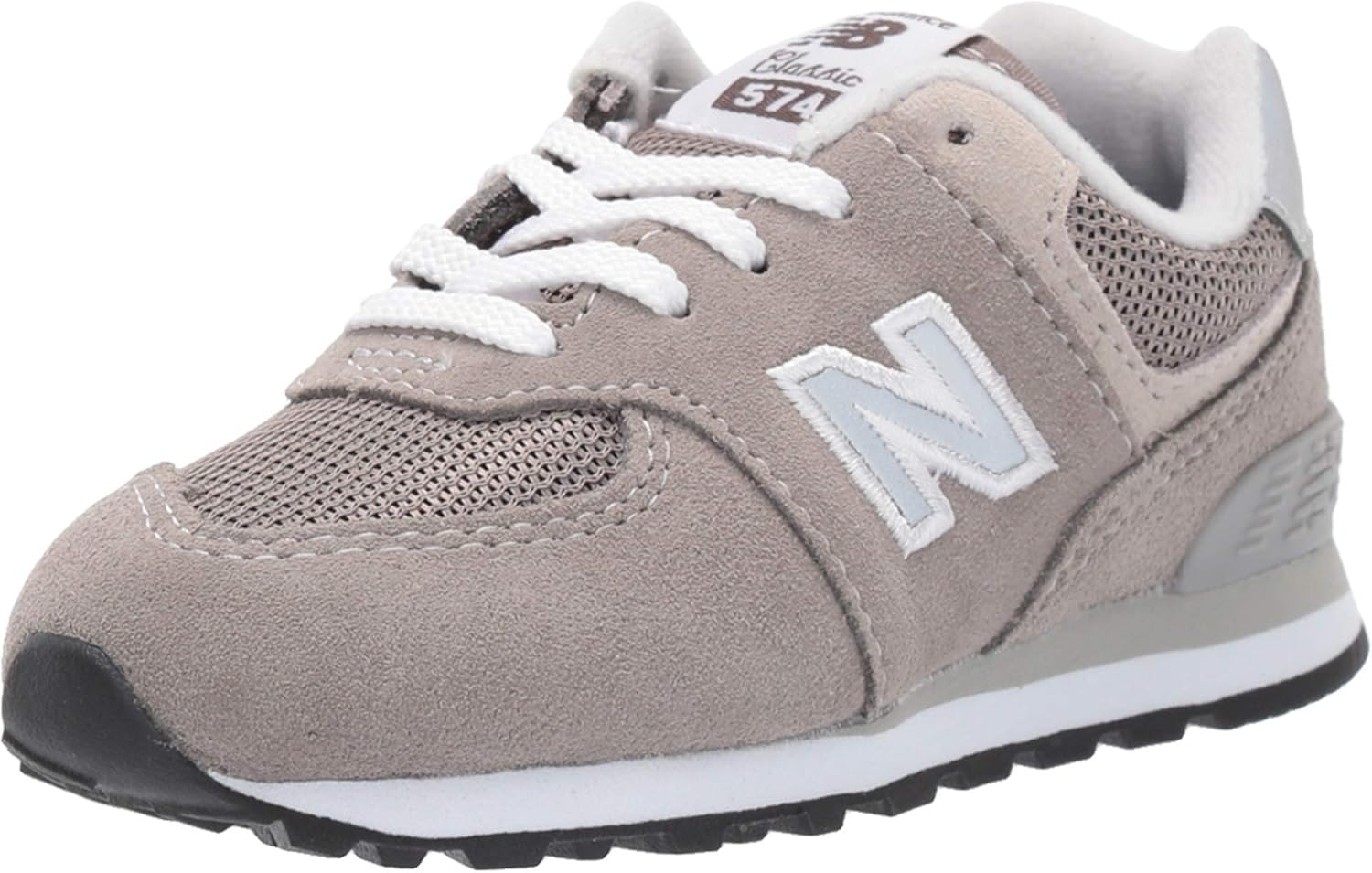 New Balance Kids' 574 V1 Classic Suede Lace-up Sneaker