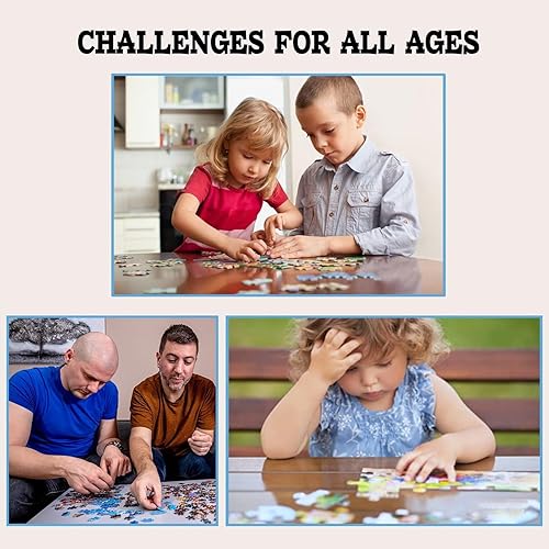 Miniatura 7 de Rompecabezas de 500 piezas para adultos, rompecabezas de madera, rompecabezas de rana de hongo, juegos casuales para aliviar el estrés para todos,