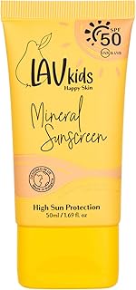 Protector solar mineral, protección SPF 50 UV...