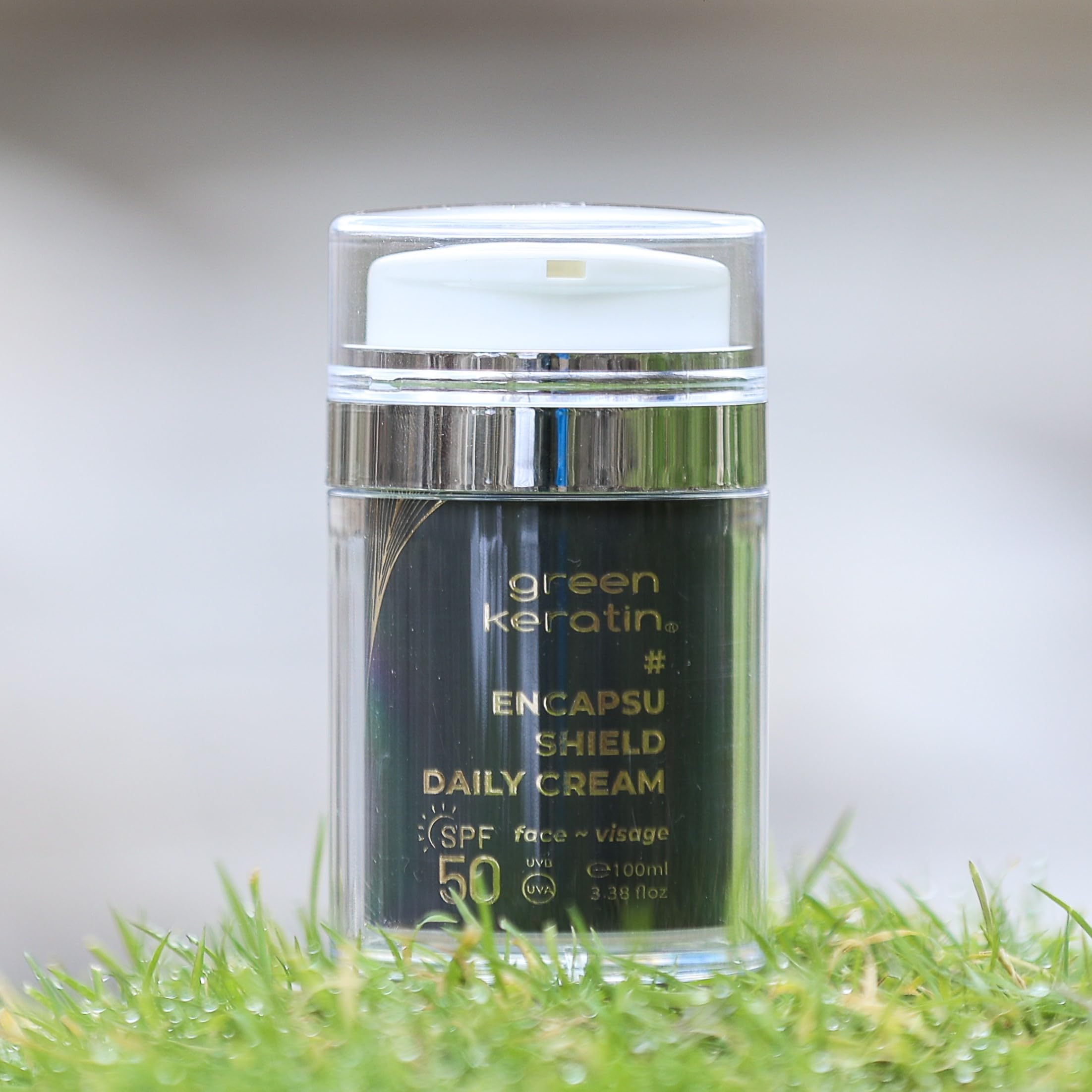Green Keratin - ENCAPSUSHIELD SPF50 - Crème pour le visage, 100ml