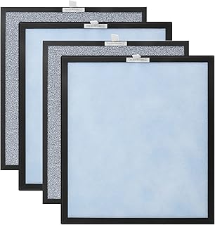 SAKEGDY 2 Sets HSP001 Filter Replacement Compatible with HATHASPACE HSP001 Smart Purifier, 4 Stage Filtration of Pre-Filter, H13 True HEPA Filter, Cold Catalyst and Activated Carbon Filter