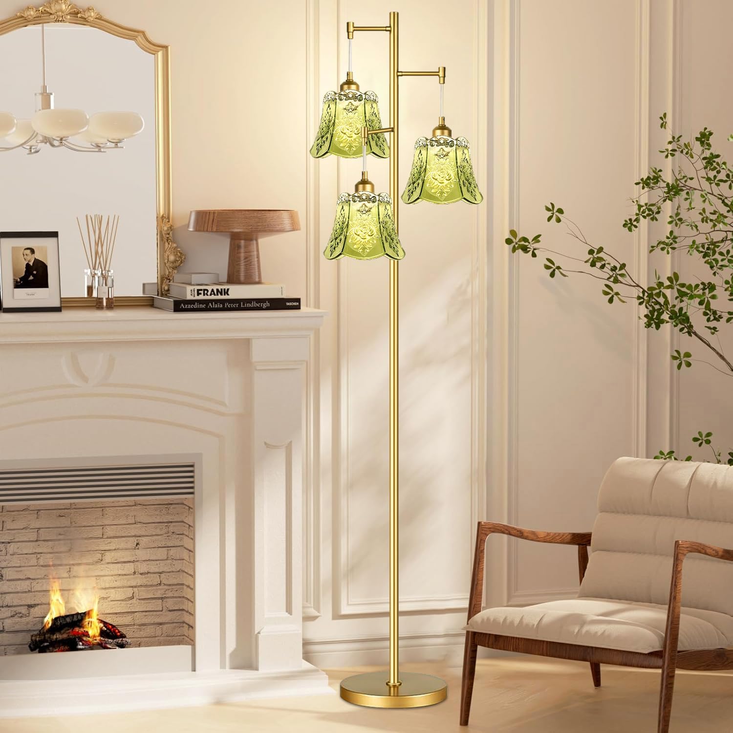 Illuminate Your Space: A Review of the Gold Floor Lamp for Stylish Living Rooms & Bedrooms