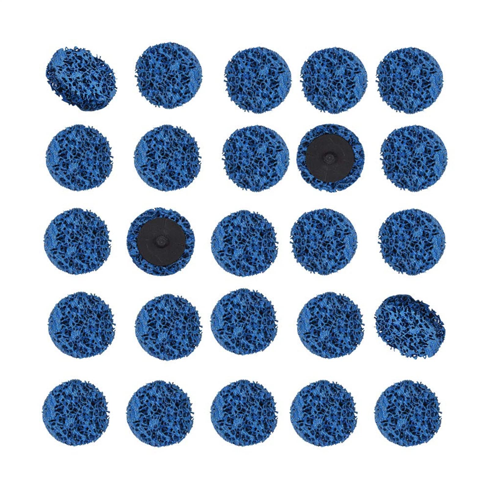 25 Pcs 2-Inch Blue Strip Discs Easy Strip Disc Stripping Wheel for Angle Grinder Clean