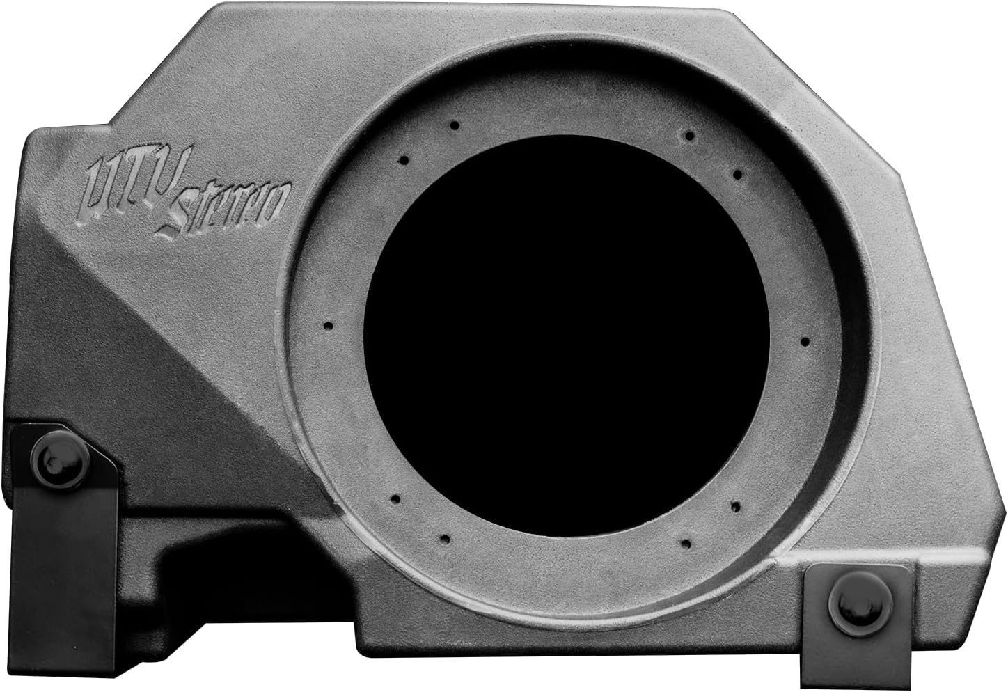 UTV Stereo Polaris RZR Pro Series Rear Seat Speaker Pods - Deep Mounting Depth (3.42") - Upgraded Larger Speakers in The Stock Location - RZR ProR, ProS, TurboR, ProXP4 & ProXP (2020 to 2026 Models)