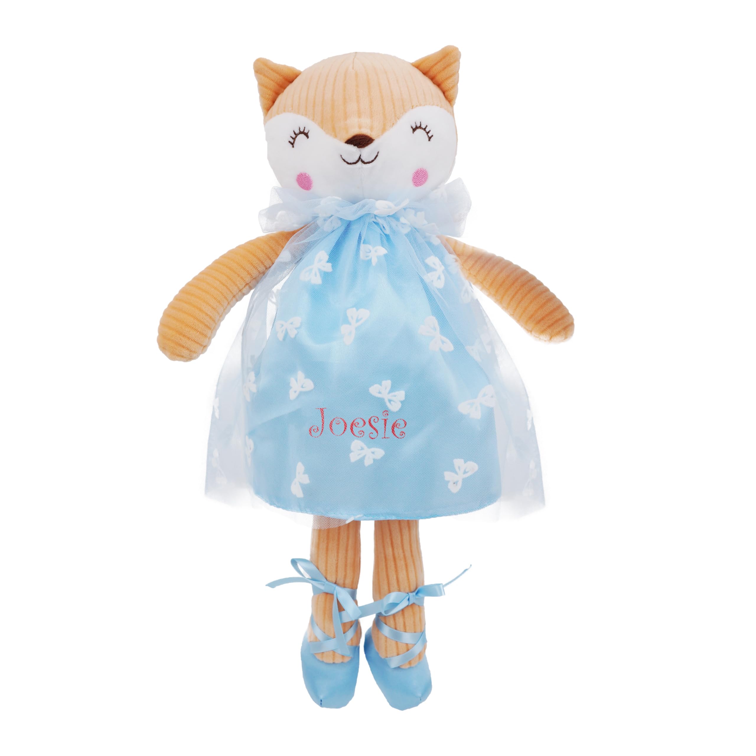 Lullaberry 40cm Personalized Ballerina Stuffed Animal - Ballet Doll - Dance Recital Gifts for Girls - Fox Joesie โ image 1