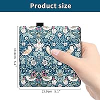 Vista 2 de E-WEICHEN 5x5 Cuadernos de acuarela de tela portátiles hechos a mano con tapa dura de tela cosida para viajes Papel para acuarela de 140LB/300gsm 20