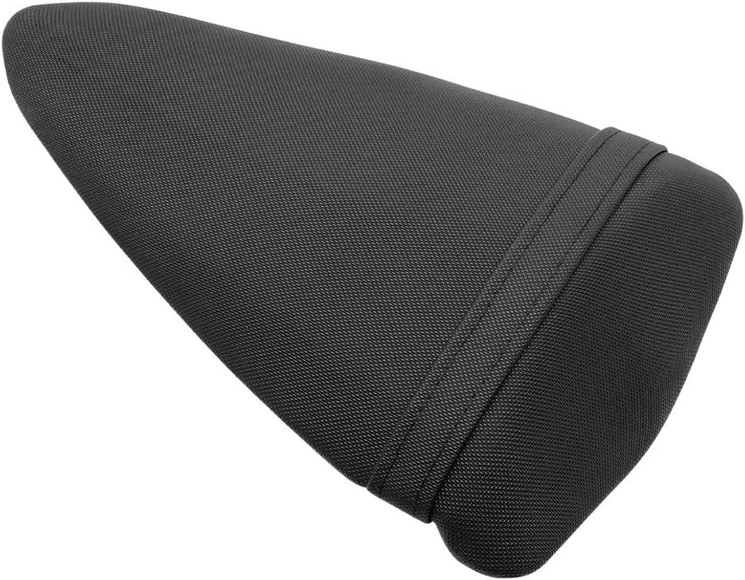 助手席用背もたれパッド オートバイ黒シートリアピリオン乗客後部座席