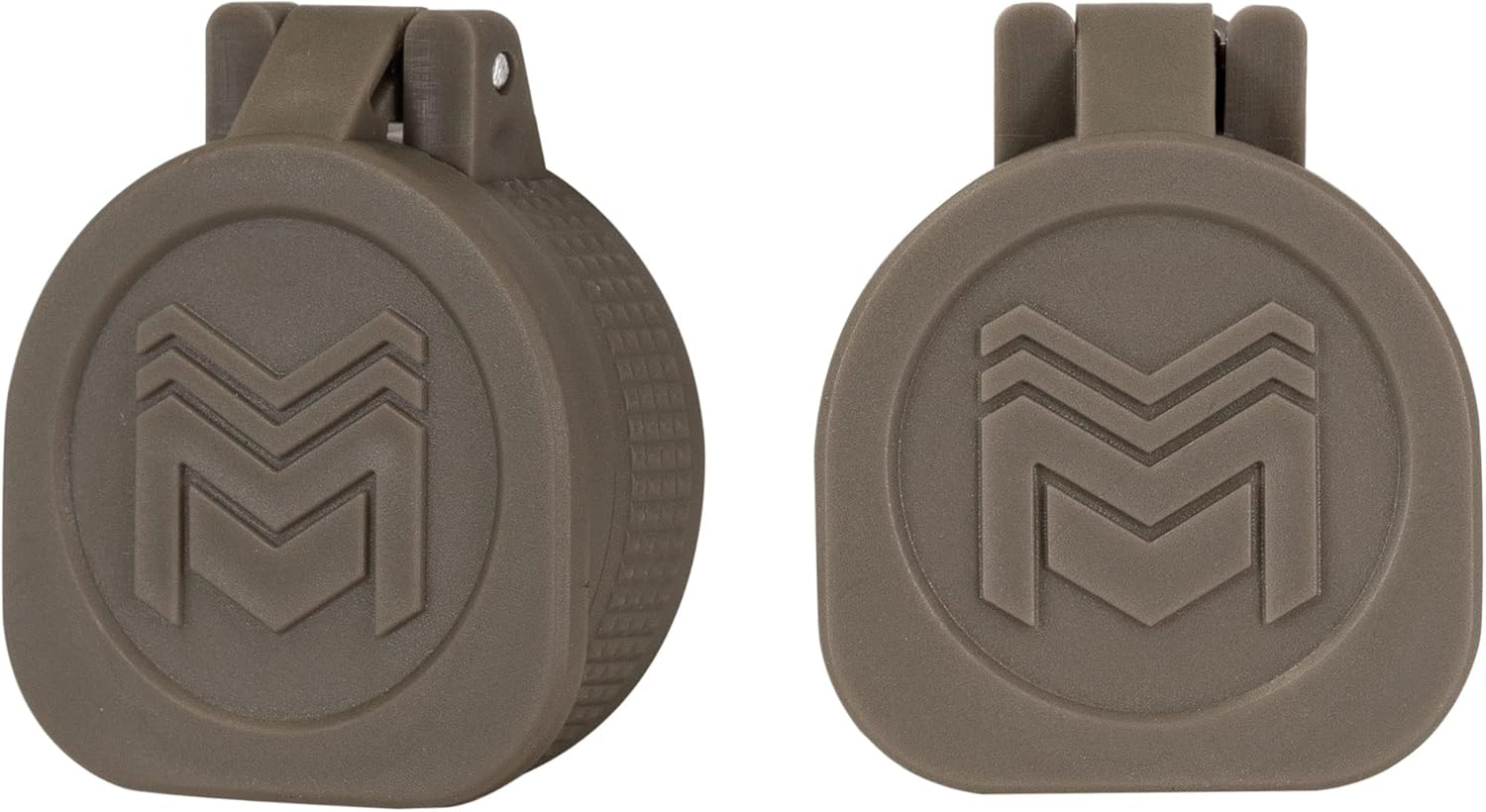 Monstrum Flip-Up Lens Cap Set | Compatible with Romeo5 / TRS-25 / 1x20mm Red Dot Sights