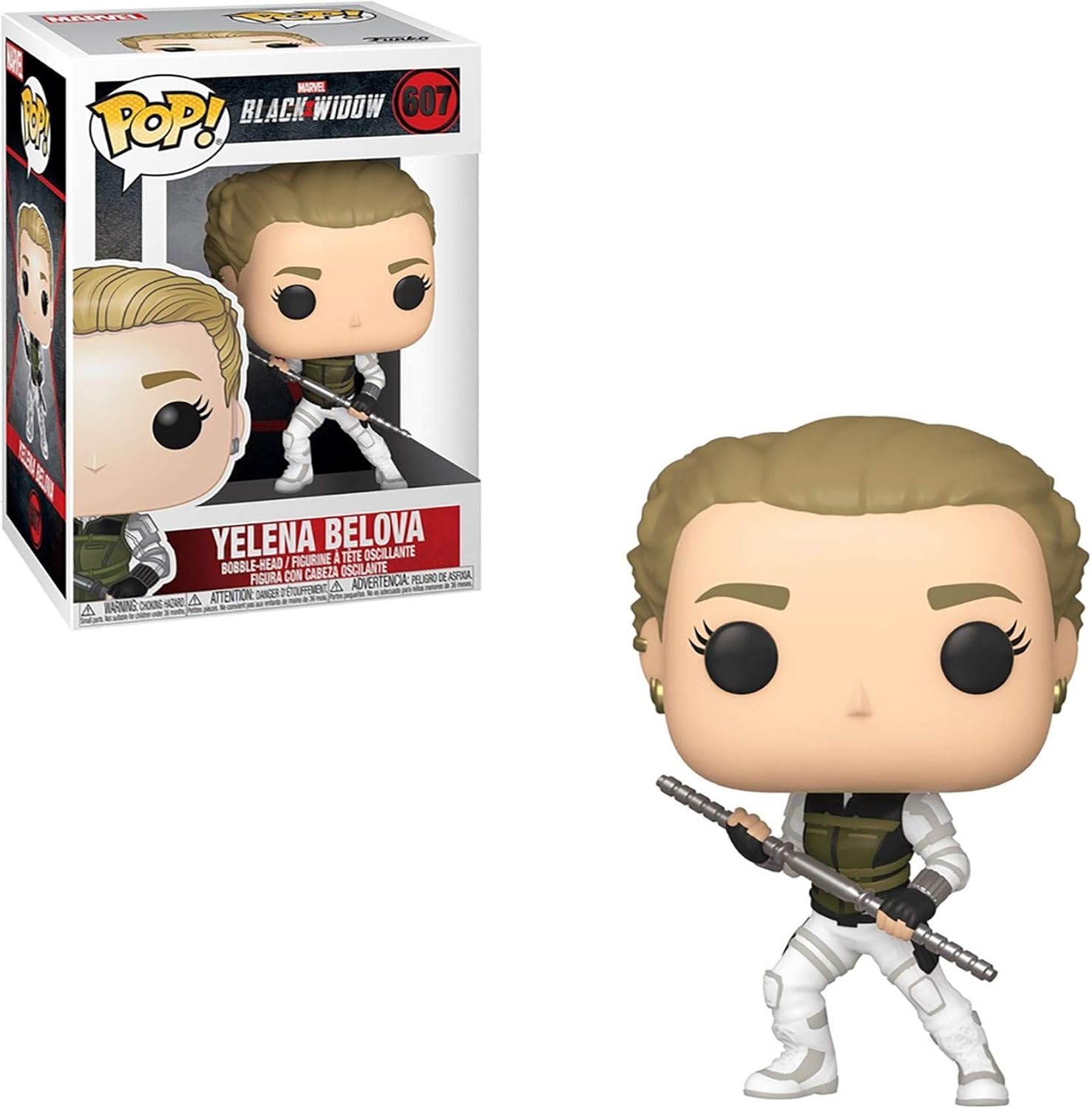 Funko Pop! Marvel: Black Widow – Yelena, Multicolor (46687)