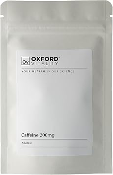 Caffeine 200mg Tablets | Supplements for Pre-Workout Energy | Oxford Vitality