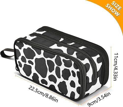 Miniatura 8 de Fisyme Estuche para lápices de girasol de gran capacidad, estuche de maquillaje, organizador de papelería, para escuela, oficina, universidad,