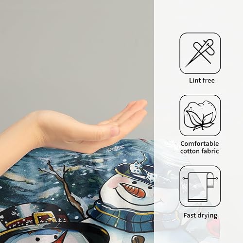 Vista 52 de Giwawa Juego de 2 toallas de mano de pino con ciervos del bosque, toallas de baño, suaves y absorbentes, para bar, bar, cocina, hotel, spa, Ciervo