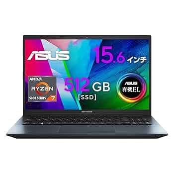 Windowsノート本体 asus vivobook pro15 OLED M3500Q Ryzen7 71udgU34xCL._UF350,350_QL50_.jpg
