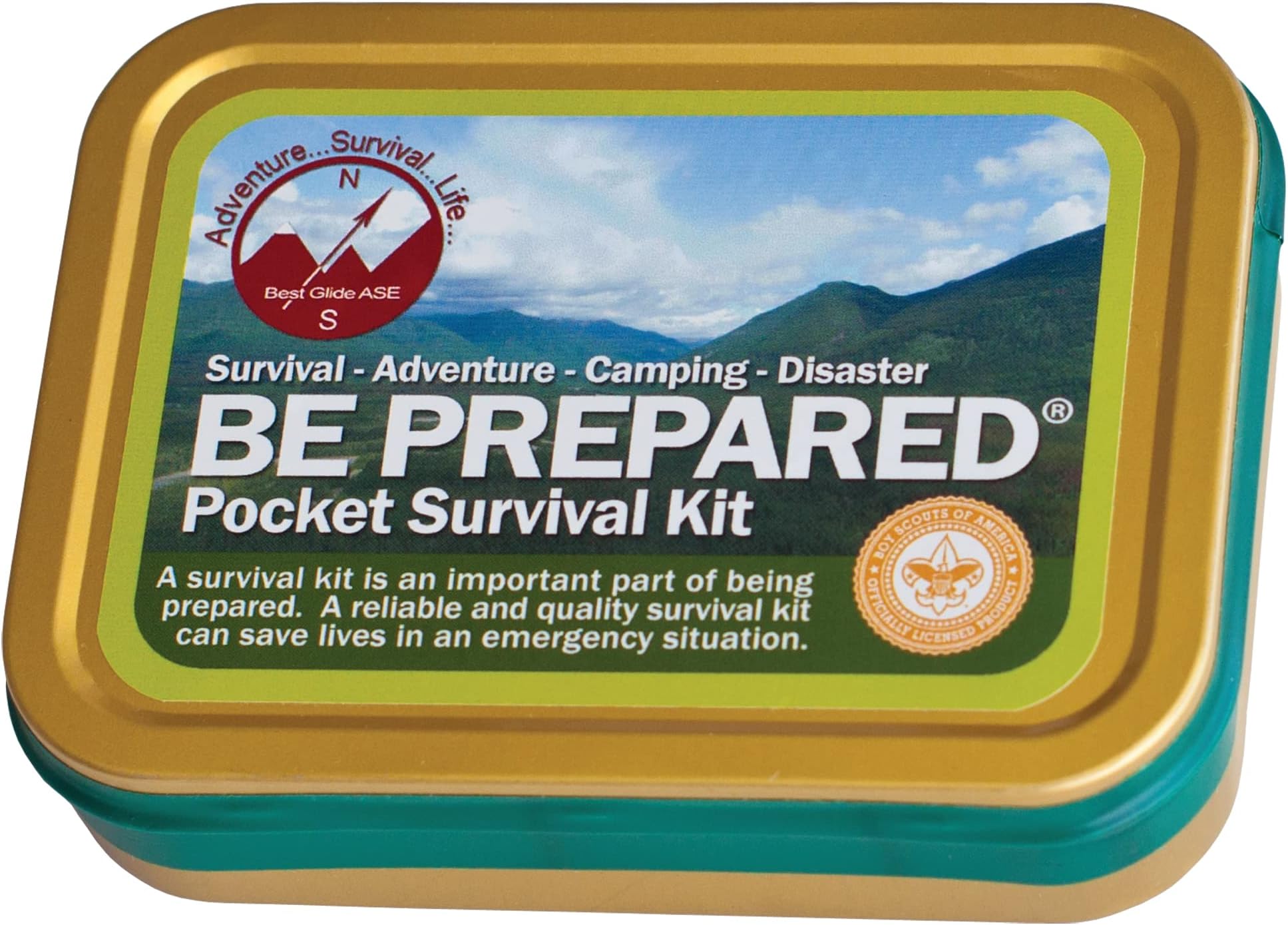 Best Glide ASE Be Prepared® Pocket Survival Kit PSK Holder not Included