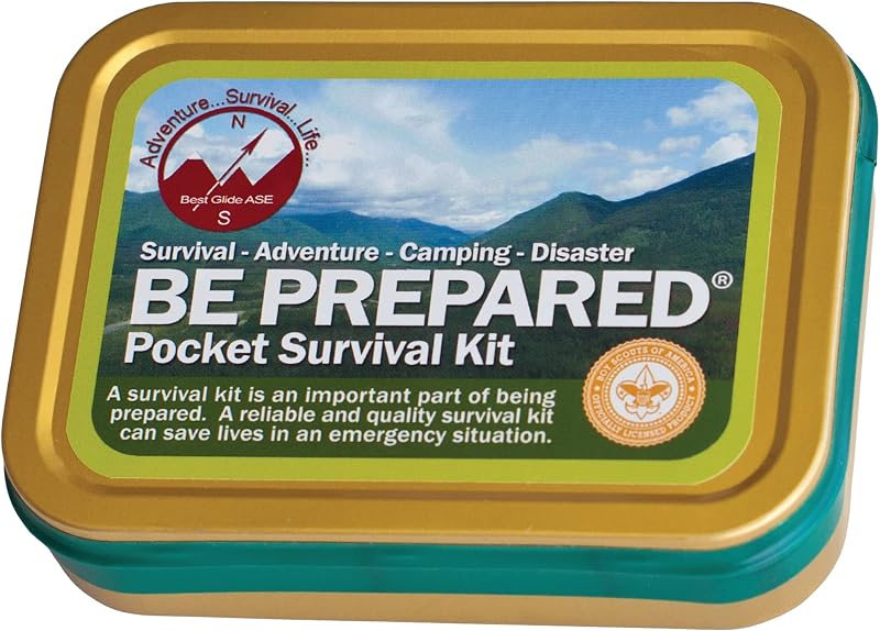 Be Prepared® Pocket Survival Kit PSK Holder not Included