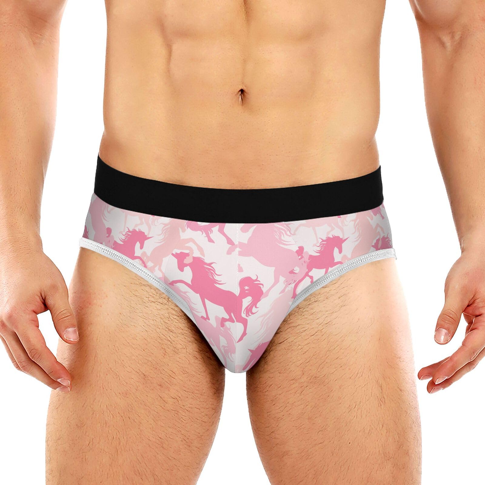 JHKKU Men's Underwear Briefs Comfort Soft Stretch Classic Fit Briefs with Contour Pouch