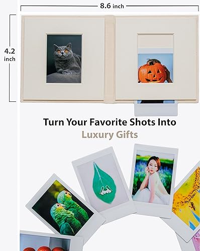 Miniatura 3 de Ringo Flowers - Folio de fotos para Fujifilm Instax Mini e Instax Square como accesorios personales para amantes de selfies, impresora Polaroid,