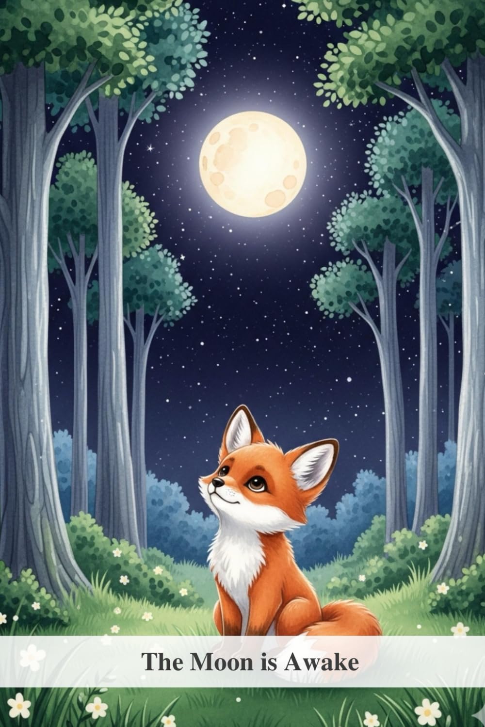 The Moon is Awake: A Soothing Bedtime Story for Toddlers