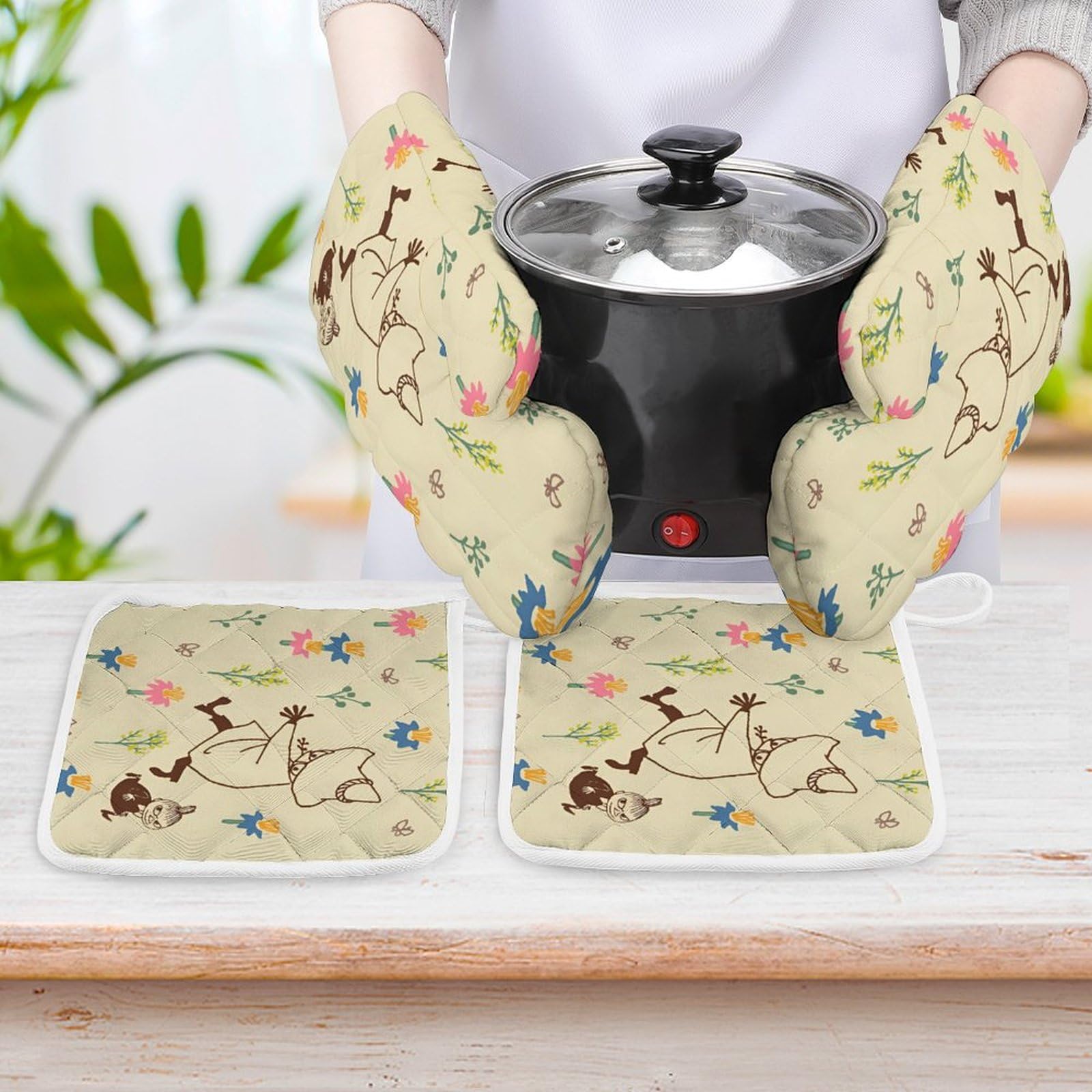 非売品　懸賞当選品　ムーミン　土鍋　鍋つかみ　お皿　お玉 非売品 懸賞当選品 ムーミン 土鍋 鍋つかみ お皿 お玉 - メルカリ