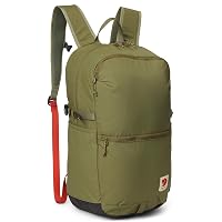 Fjällräven zaino per il tempo libero con scomparto per laptop High Coast Backpack 24 Green oliva