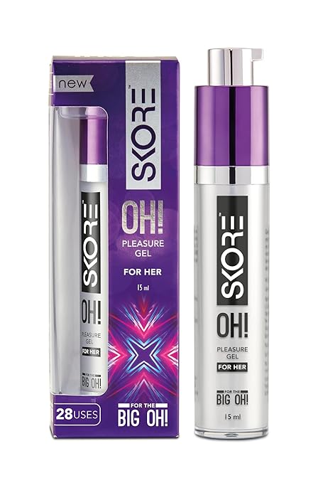 Skore OH! Gel for her 15ml | Water-Based Stimulant Gel | Suitable for use with condoms (1)