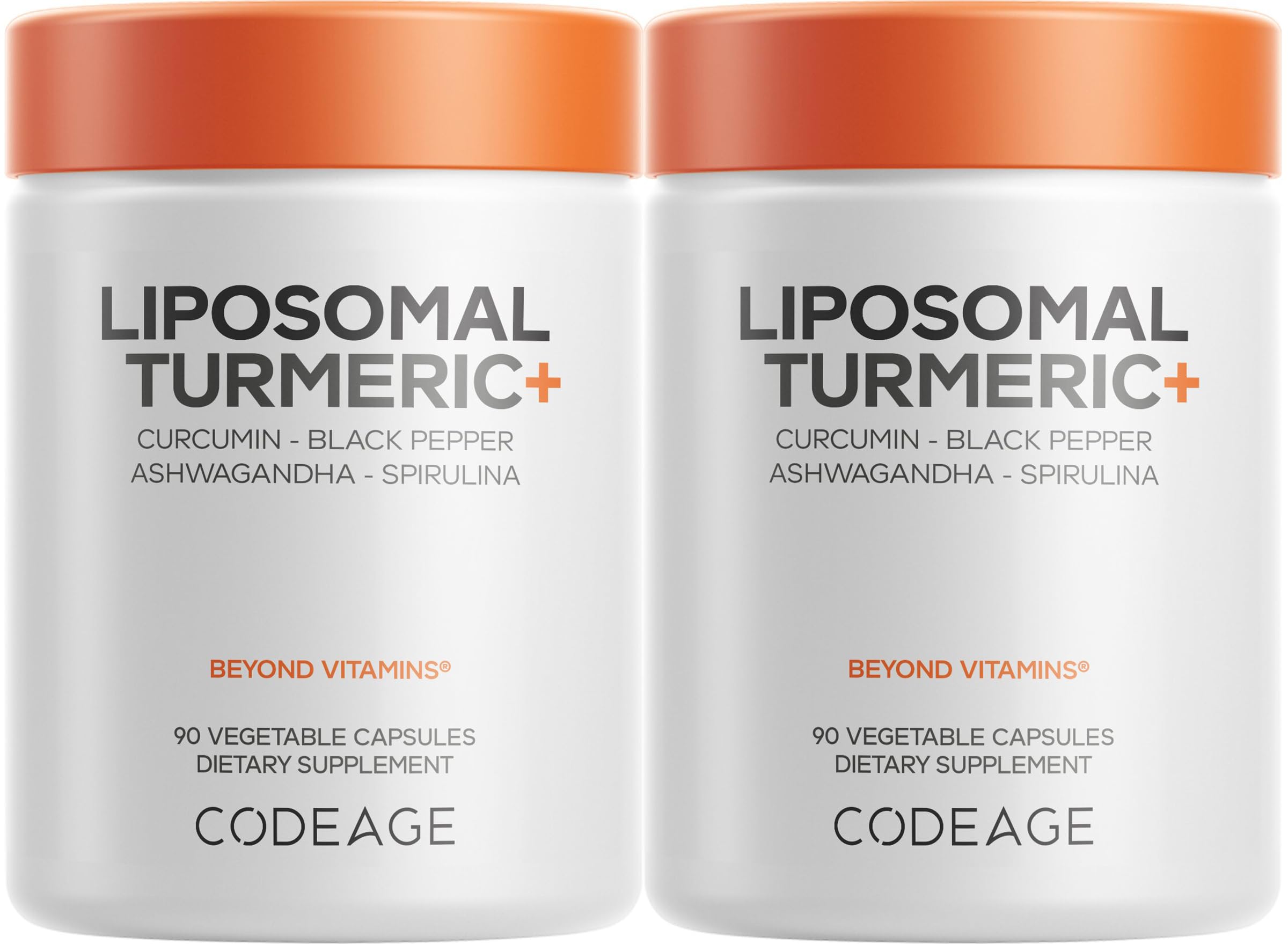 Codeage Liposomal Turmeric Supplement, Ashwagandha, Ginger, 90 Capsules — Amazon image 10