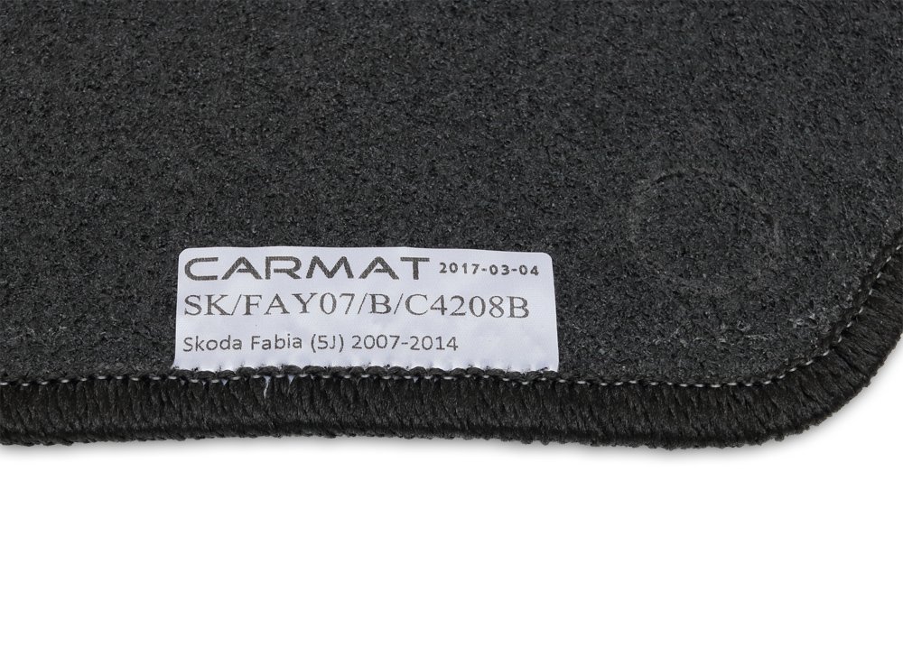 Carmat Floor Mats with Logo SK/FAY14/L/B