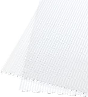 COWVIE 6-Pack Polycarbonat Hohlkammerstegplatten für Gewächshaus