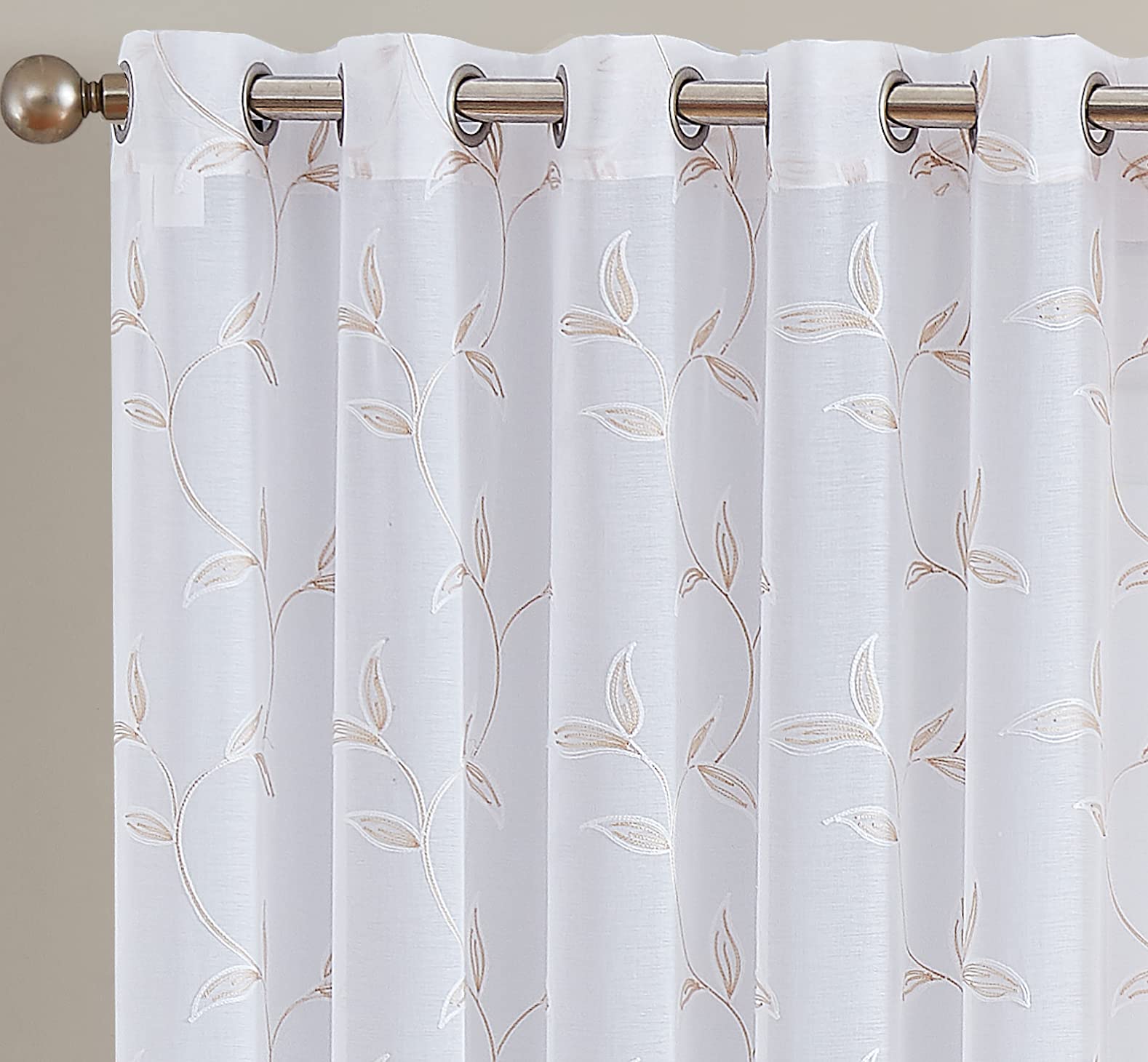 カーテン Maria Amazon｜LinenZone Maria 2 Panels - 54