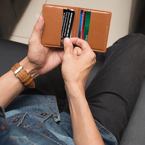 Miniatura 4 de Inserto de cartera grabado para novio, marido, él, tarjeta de inserción de billetera de aniversario para hombres o mujeres, tarjetas de regalo de