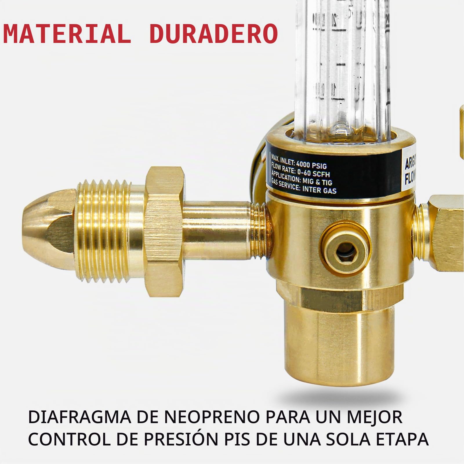 RX WELD Regulador de argón medidor de Flujo de Gas para Soldadura Mig TIG con Soldadura de Manguera de Gas