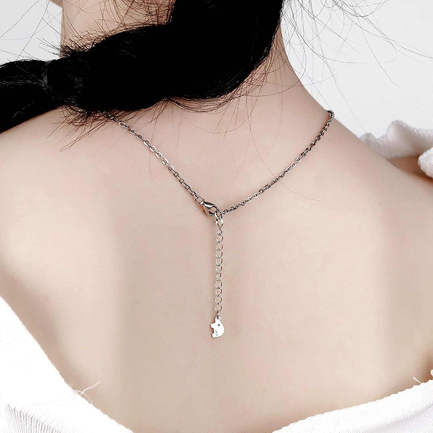 300Pcs Tail Extender Chain for Jewelry Making,Extension Chain Removable Stainless Steel Extension Chain 6Colors Bracelet Chain Extender for Necklaces Jewelry Making/Anklets/Bracelet/Key Chain - Image 6